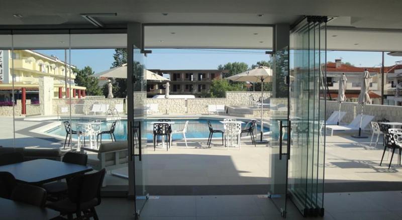 Aristotelis Hotel Fúrka Kültér fotó