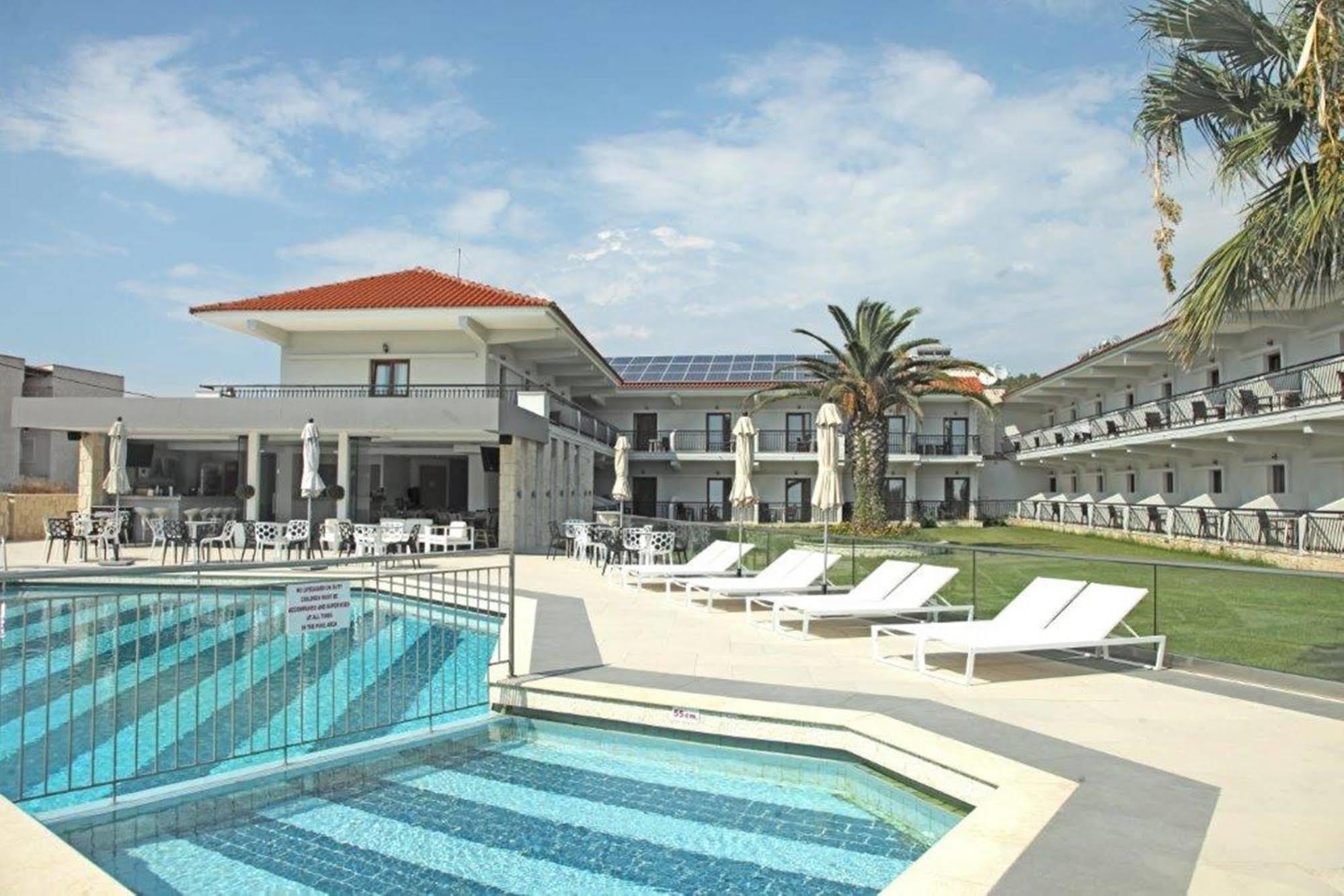 Aristotelis Hotel Fúrka Kültér fotó