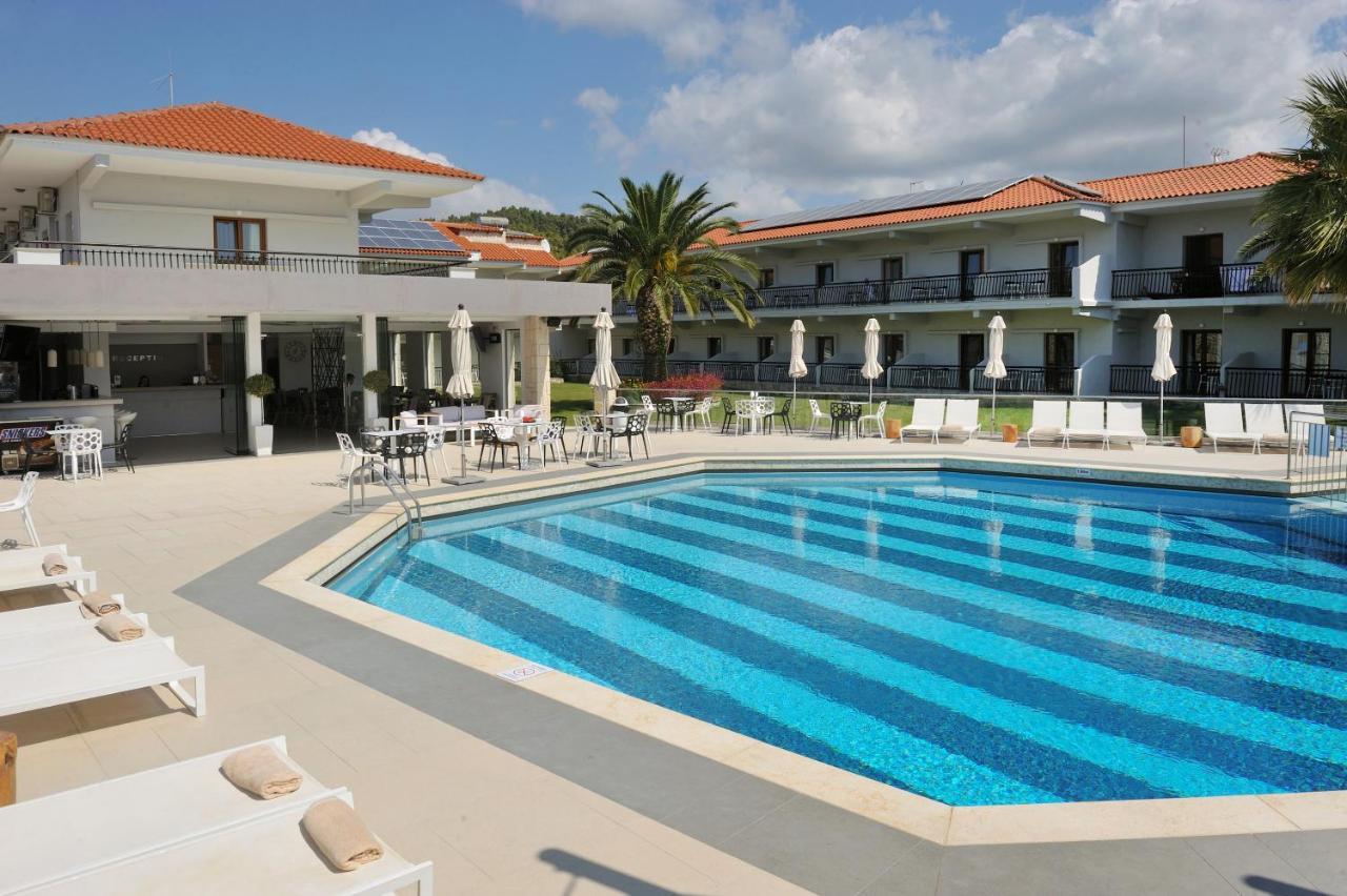 Aristotelis Hotel Fúrka Kültér fotó